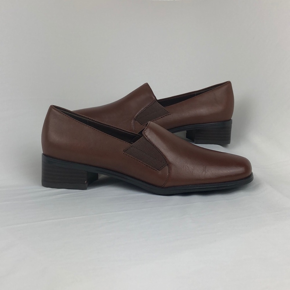 Trotter's Ash Loafer Cognac Burnished 6 m